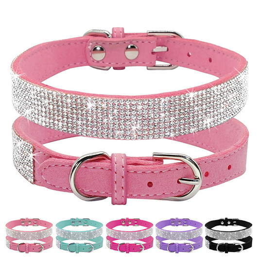 Dog Collar Crystal Glitter