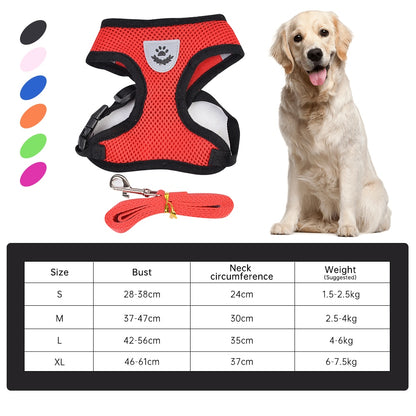 Nylon Mesh Dog Harness