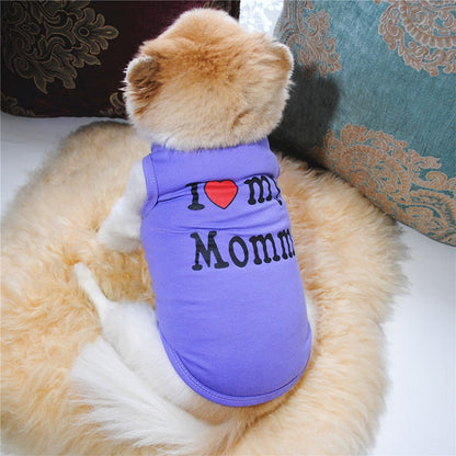 Cute Cotton Dog Clothes