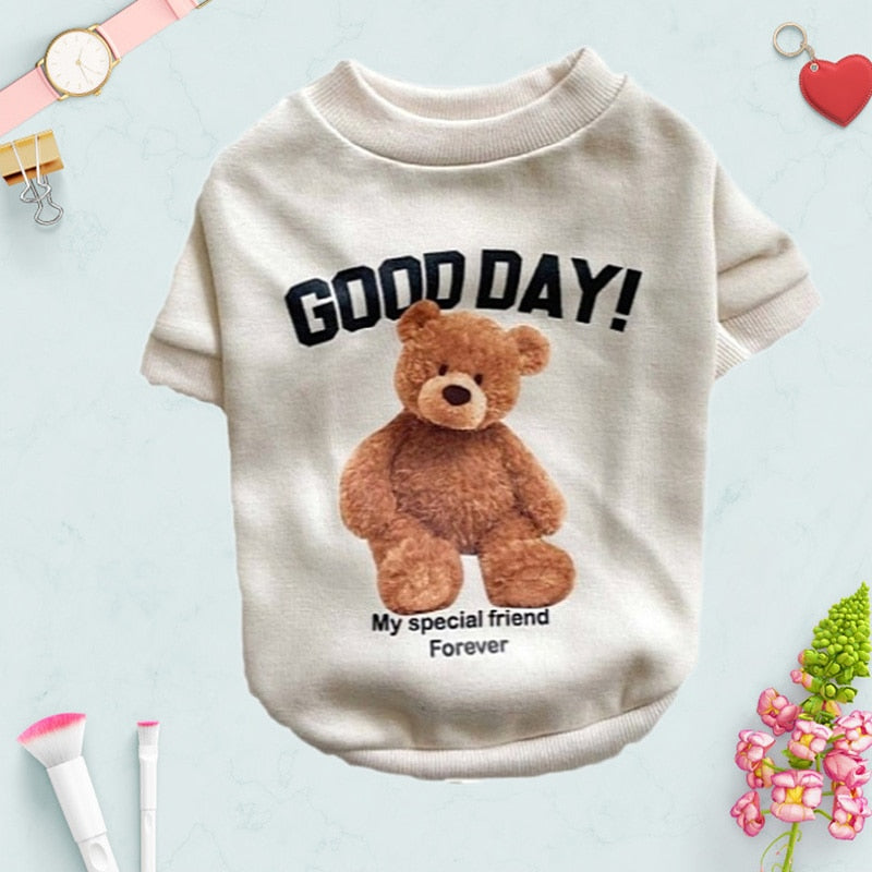 Cartoon Bear Pet Dog Clothes