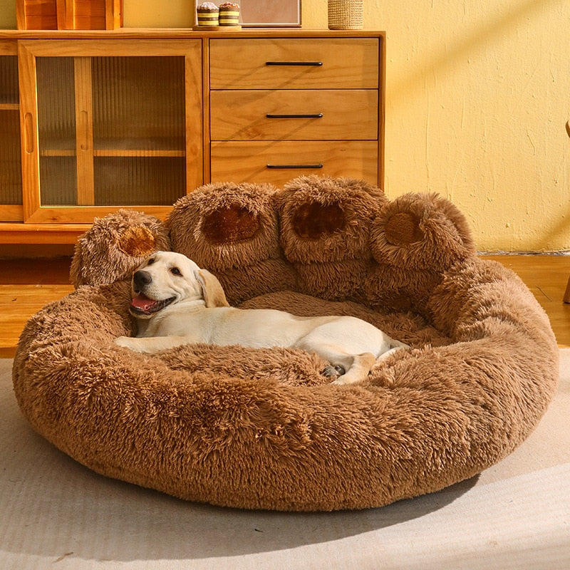 Bear Paw Soft Pet Dog Bed