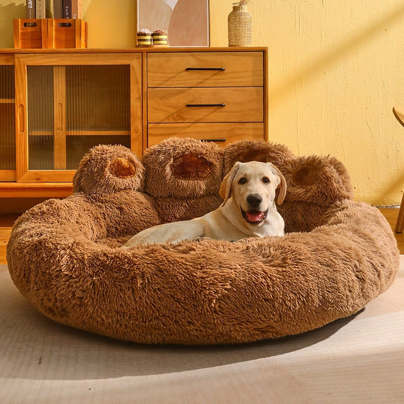 Bear Paw Soft Pet Dog Bed