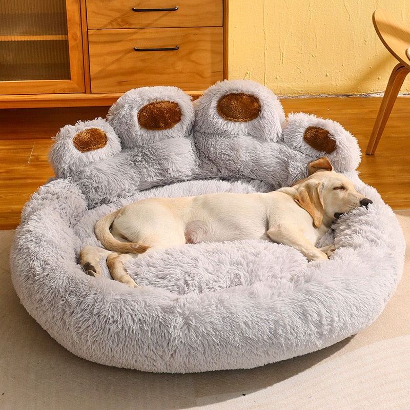 Bear Paw Soft Pet Dog Bed