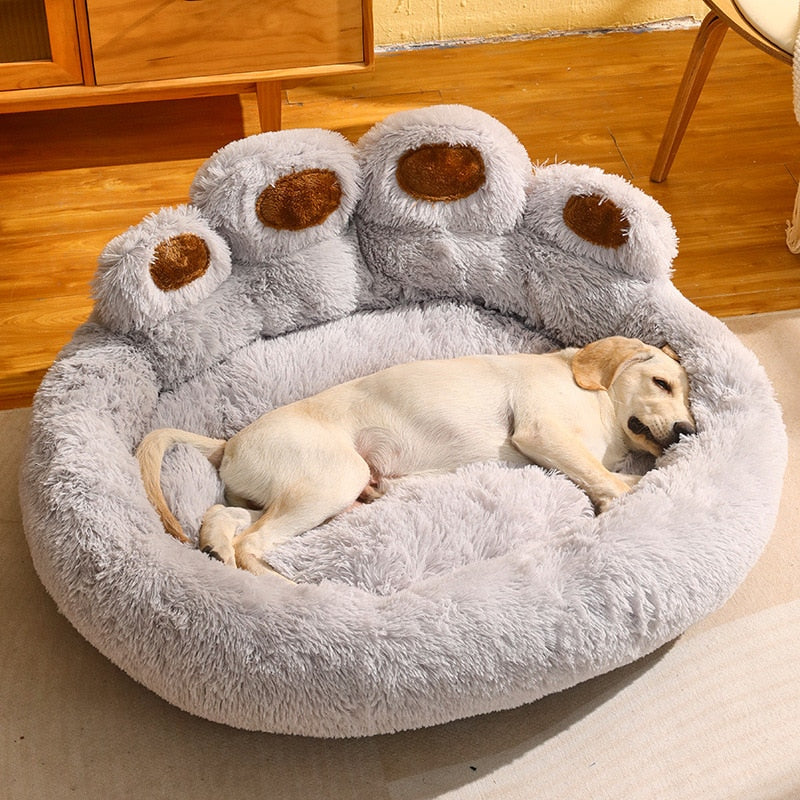 Bear Paw Soft Pet Dog Bed