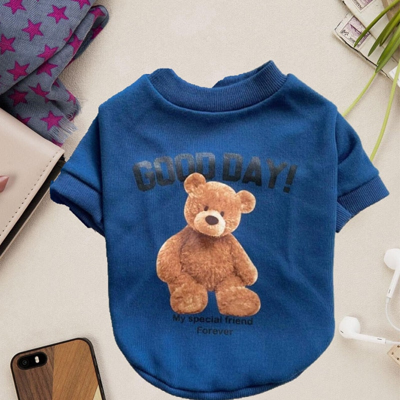 Cartoon Bear Pet Dog Clothes