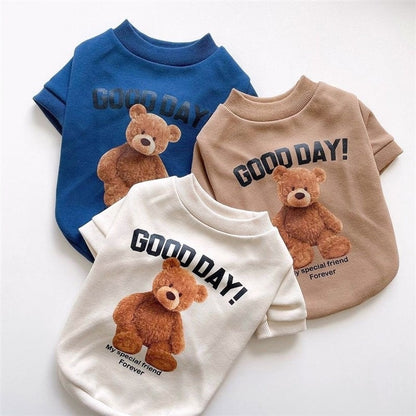 Cartoon Bear Pet Dog Clothes