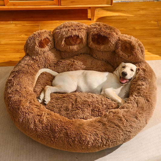 Bear Paw Soft Pet Dog Bed